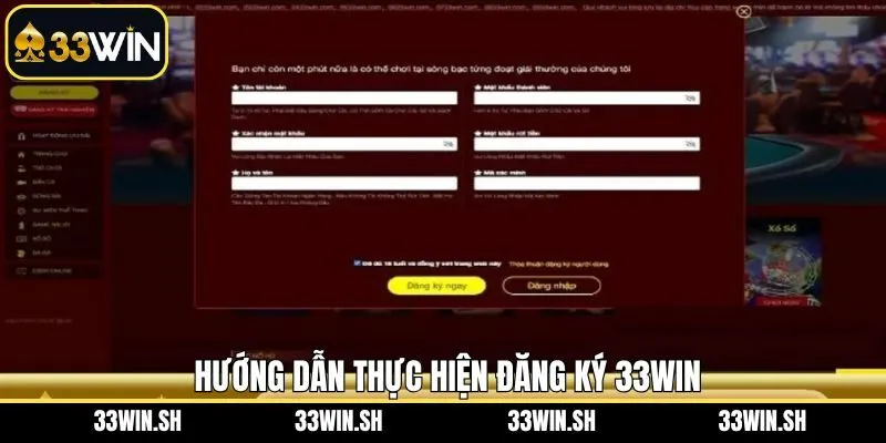 Hướng dẫn đăng ký 33WIN trên đa nền tảng