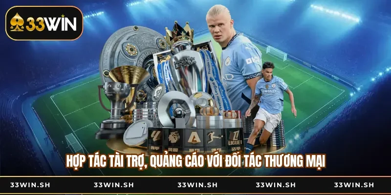 Hợp tác tài trợ, quảng cáo với đối tác thương mại