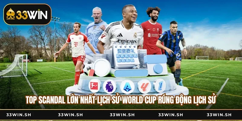 Top scandal lớn nhất lịch sử World Cup rúng động lịch sử