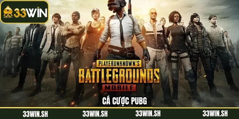 Cá Cược PUBG - Theo Dõi Game Bắn Súng Đỉnh Cao Tại 33Win