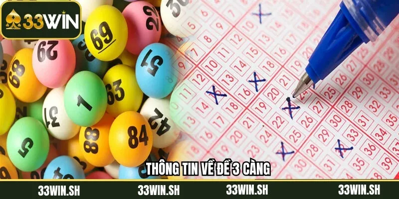 Khái quát về 3 càng trong XSMB